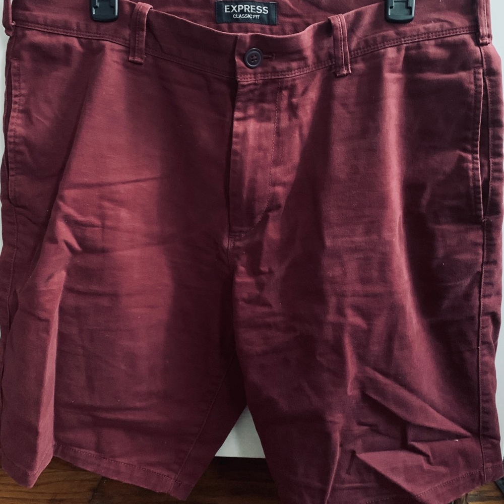 Maroon shorts